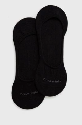 Calvin Klein skarpetki (2-pack) męskie kolor czarny 701218708
