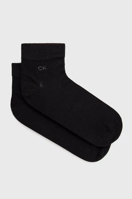Calvin Klein Skarpetki (2-pack) męskie kolor czarny 701218706