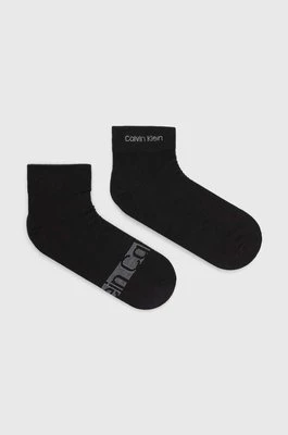 Calvin Klein skarpetki 2-pack męskie kolor czarny 701226645