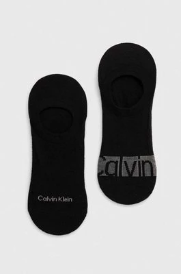 Calvin Klein skarpetki 2-pack męskie kolor czarny 701226648