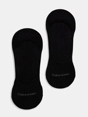 Calvin Klein skarpetki (2-pack) męskie kolor czarny 701218708