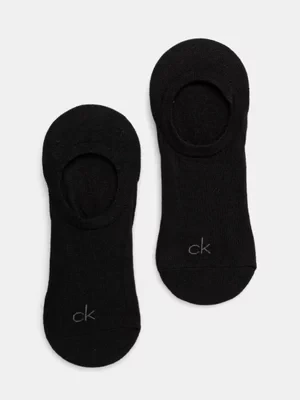 Calvin Klein skarpetki 2-pack męskie kolor czarny 701231366