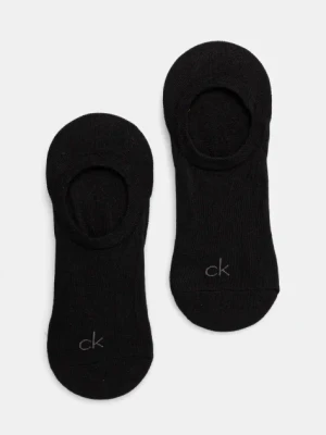 Calvin Klein skarpetki 2-pack męskie kolor czarny 701231366