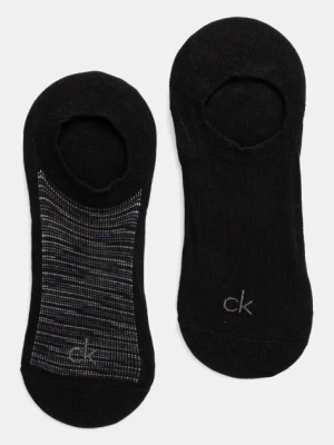 Calvin Klein skarpetki 2-pack męskie kolor czarny 701231367