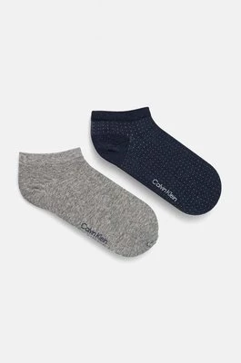 Calvin Klein skarpetki 2-pack męskie kolor niebieski 701229435