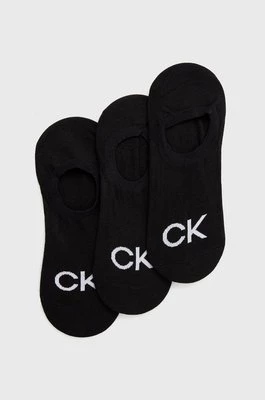 Calvin Klein skarpetki (3-pack) męskie kolor czarny 701218723