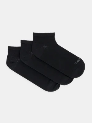 Calvin Klein skarpetki 3-pack męskie kolor czarny 701233831