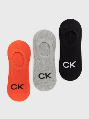 Calvin Klein skarpetki (3-pack) męskie kolor czerwony 701218723