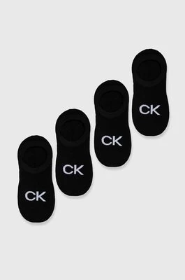 Calvin Klein skarpetki 4-pack damskie kolor czarny 701220509
