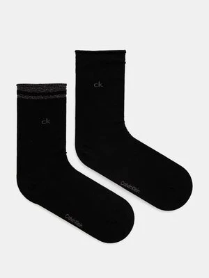 Calvin Klein skarpetki 4-pack damskie kolor czarny 701229442