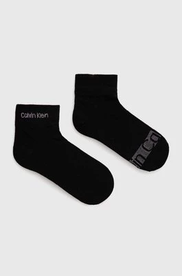 Calvin Klein skarpetki 4-pack męskie kolor czarny 701229666