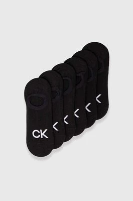 Calvin Klein skarpetki 6-pack męskie kolor czarny 701220501