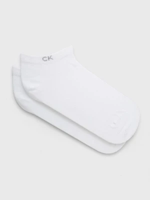 Calvin Klein skarpetki damskie kolor biały 701218772