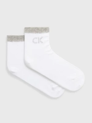Calvin Klein Skarpetki damskie kolor biały 701218782