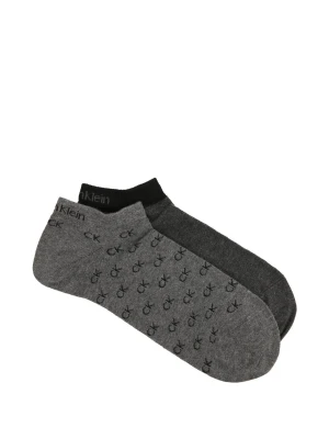 Calvin Klein Skarpety 2-pack SNEAKER szary