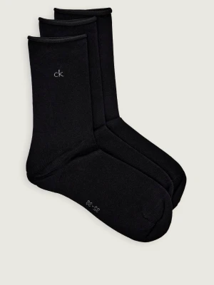 Calvin Klein Skarpety 3-pack czarny