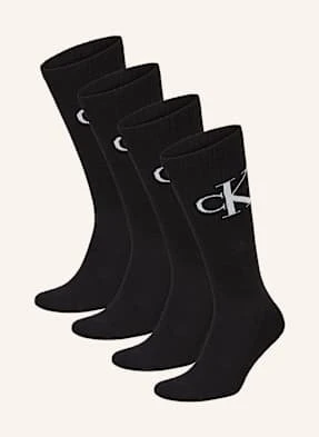 Calvin Klein Skarpety, 4 Pary schwarz