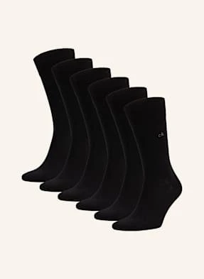 Calvin Klein Skarpety, 6 Par schwarz