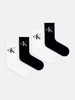 Calvin Klein skarpety damskie 4-pack czarny