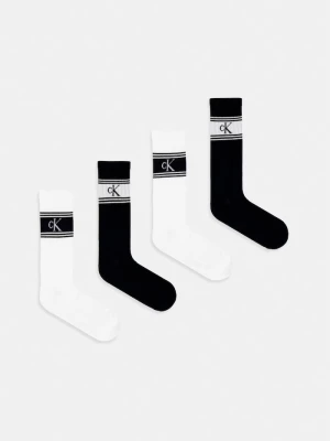 Calvin Klein skarpety damskie 4-pack czarny