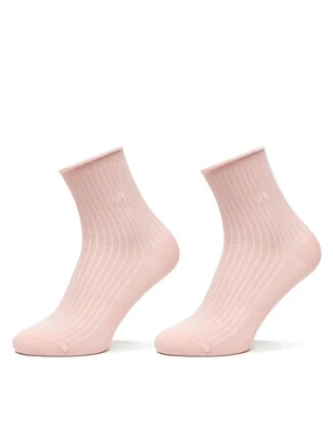 Calvin Klein Skarpety długie 701229681 Różowy