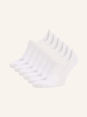 Calvin Klein Skarpety Do Obuwia Sportowego W 6-Paku weiss