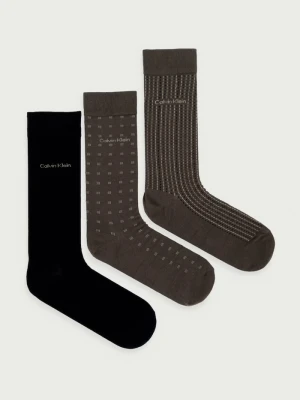 Calvin Klein skarpety męskie 4-pack zielony