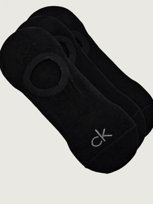 Calvin Klein Skarpety / stopki 3 pack czarny
