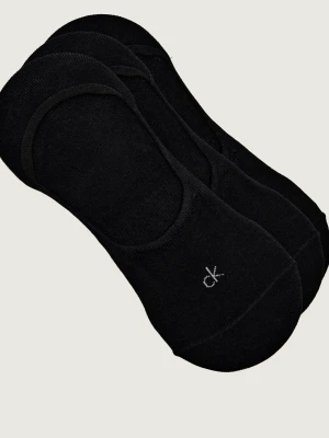 Calvin Klein Skarpety / stopki 3 pack czarny
