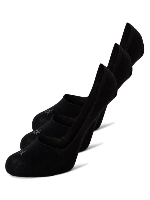 Calvin Klein Skarpety w 3-paku Kobiety czarny jednolity,