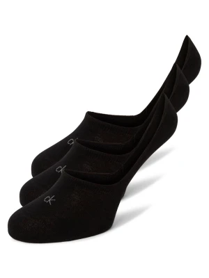 Calvin Klein Skarpety w 3-paku Mężczyźni Bawełna czarny jednolity,