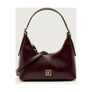 Calvin Klein Skórzana torebka na ramię