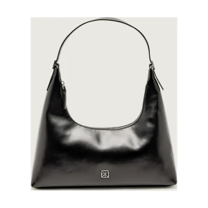 Calvin Klein Skórzana torebka na ramię