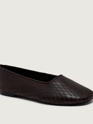 Calvin Klein Skórzane baleriny