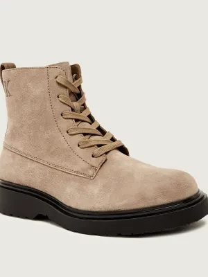Calvin Klein Buty wysokie COMBAT | zamsz