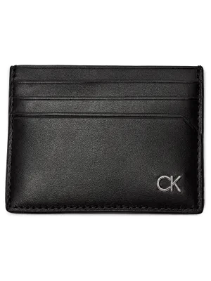 Calvin Klein Skórzane etui na karty