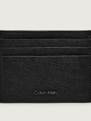 Calvin Klein Skórzane etui na karty