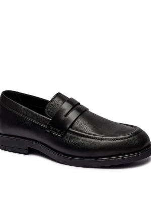Calvin Klein Skórzane mokasyny