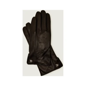 Calvin Klein Skórzane rękawiczki | z dodatkiem wełny