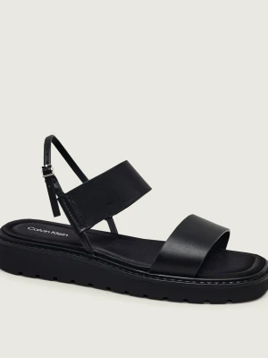 Calvin Klein Skórzane sandały