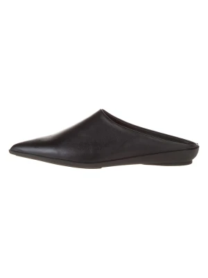 Calvin Klein Skórzane slippersy w kolorze czarnym rozmiar: 37