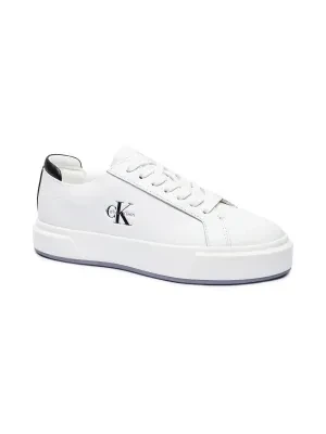 Calvin Klein Skórzane sneakersy