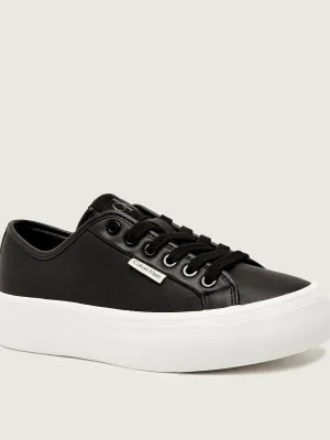 Calvin Klein Skórzane sneakersy