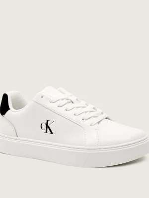 Calvin Klein Skórzane sneakersy CLASSIC biały