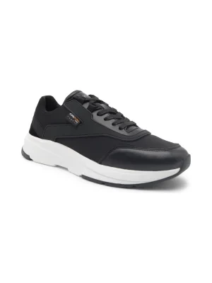 Calvin Klein Skórzane sneakersy LOW TOP LACE UP MIX