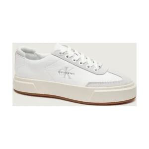 Calvin Klein Skórzane sneakersy Premier | zamsz
