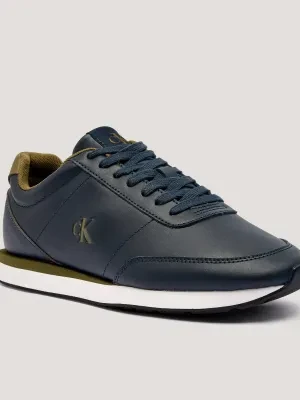 Calvin Klein Skórzane sneakersy RETRO RUNNER