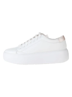 Calvin Klein Skórzane sneakersy w kolorze białym rozmiar: 41