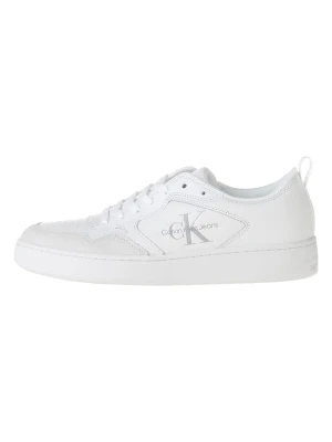 Calvin Klein Skórzane sneakersy w kolorze białym rozmiar: 44