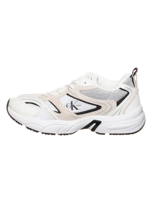 Calvin Klein Skórzane sneakersy w kolorze białym rozmiar: 42